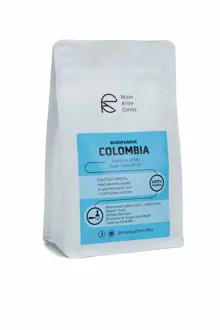 Colombia - Ready After Coffee Bezkofeinová Supremo 17/18 Sugar Cane Decaf 100% Arabica