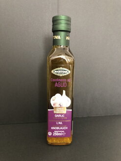 olivový olej Fratelli Mantova Condimento al Aglio 250 ml