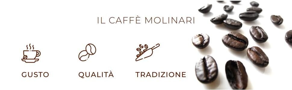 Caffe Molinari kvalita tradícia