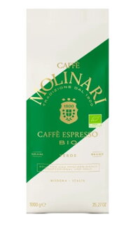 CAFFÉ MOLINARI Caffé Espresso BIO Verde 100% arabica 1 kg zrnková káva
